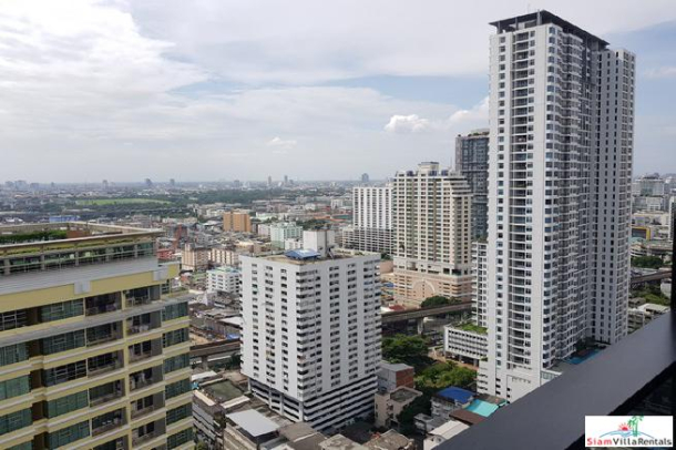 The Lofts Yennakart | Large Two Bedroom Condo on 16th Floor in Khlong Toei-19