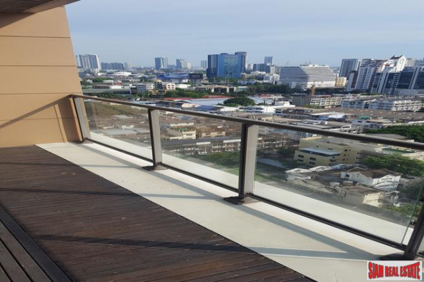 The Lofts Yennakart | Large Two Bedroom Condo on 16th Floor in Khlong Toei-4