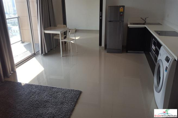 The Lofts Yennakart | Modern Two Bedroom Condo For Rent on 16th Floor in Khlong Toei-16