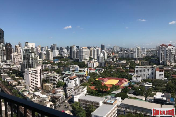 Unstoppable City Views from the 25th Floor from This One Bedroom Condo in Thong Lo-14