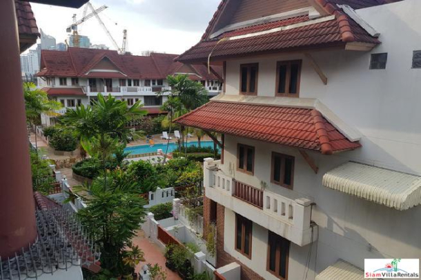 Villa 49 | Three Storey Four Bedroom Townhouse with Pool Views for Rent  in Thong Lo-9