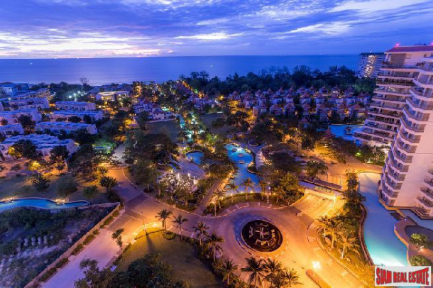 One Bed Sea View Condo for Sale at Cha Am, Hua Hin in the 5 Star Facility of Boathouse Hua Hin-1