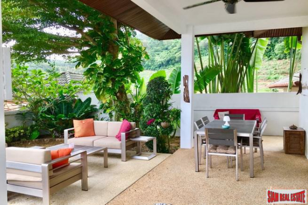 Private and Quiet Two Bedroom Villa with Pool and Mountain Views in Rawai-11