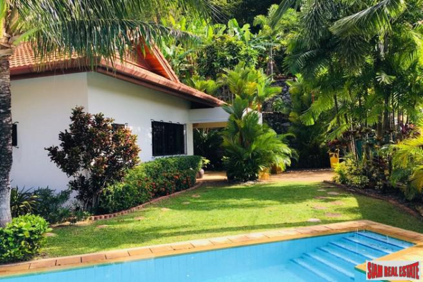 Private and Quiet Two Bedroom Villa with Pool and Mountain Views in Rawai-4