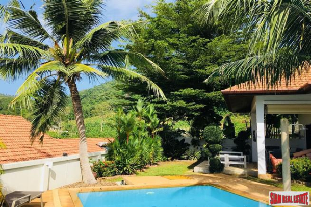Private and Quiet Two Bedroom Villa with Pool and Mountain Views in Rawai-5