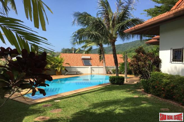 Private and Quiet Two Bedroom Villa with Pool and Mountain Views in Rawai-6