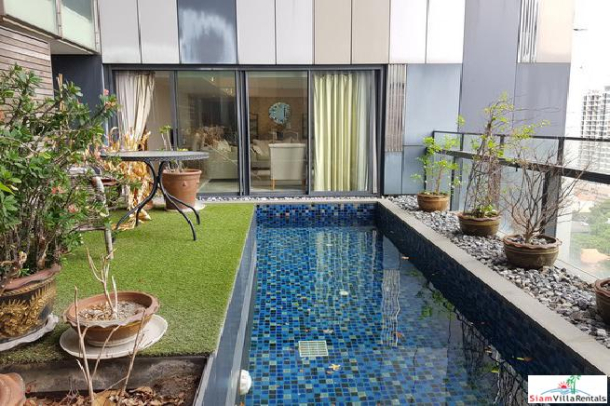 The Met Sathorn | Elegant Chong Nonsi Three Bedroom with Private Swimming Pool on the 16th Floor-1