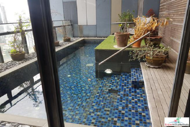 The Met Sathorn | Elegant Chong Nonsi Three Bedroom with Private Swimming Pool on the 16th Floor-18