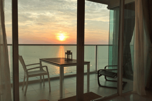 Stunning 180 degrees sea view condominium for sale - Jomtien-2