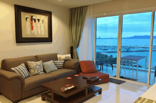 Stunning 180 degrees sea view condominium for sale - Jomtien-5