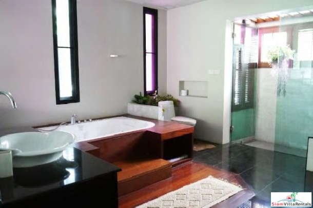 Private Four Bedroom House with Pool and Tropical Gardens in Thong Lo-26