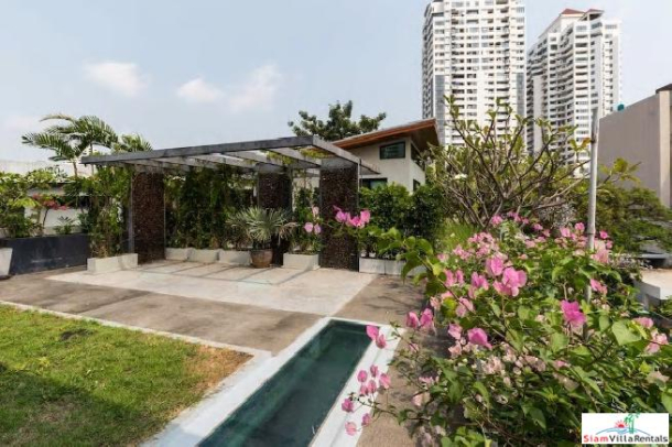 Private Four Bedroom House with Pool and Tropical Gardens in Thong Lo-9