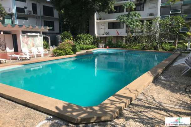 Thada Court | Two Storey Townhouse with Big Communal Pool and Tropical Gardens for Rent in Sathorn-19