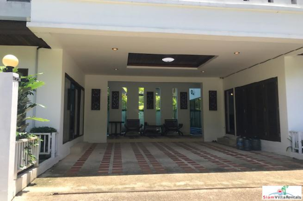 Baan Maneekram | Private Two Storey House with Pool near Schools in Chalong-12