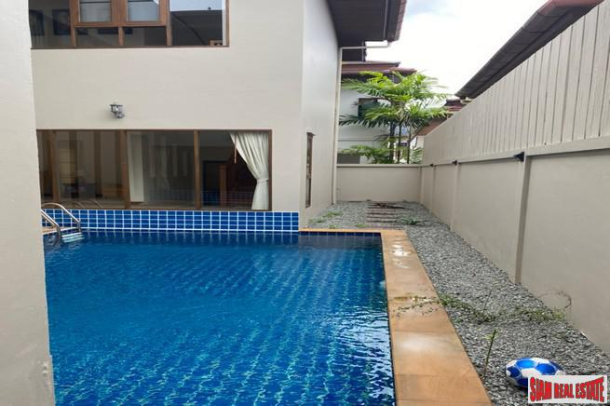 Baan Maneekram | Private Two Storey House with Pool near Schools in Chalong-14