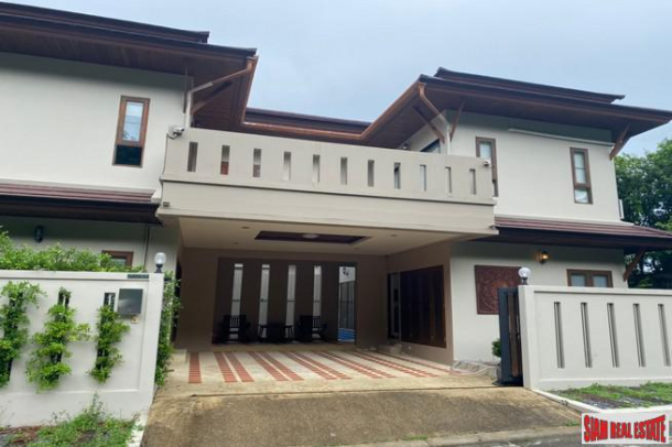 Baan Maneekram | Private Two Storey House with Pool near Schools in Chalong-2