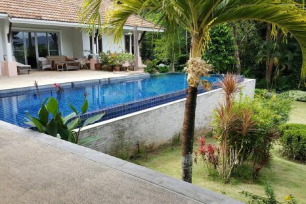 Four Bedrooms Luxury Villa with Exceptional Garden Built on 3 Rai in Kathu-7