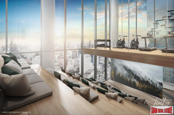 Super Luxury Condo In Construction at Sathorn by Raimon Land PLC and Tokyo Tatemono - 1 Bed Units-30