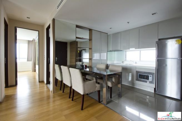 The Address Asoke | Outstanding City Views from this Two Bedroom for Rent on the  41st Floor in Phetchaburi-17