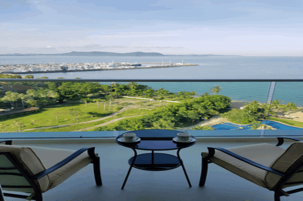 Studio for rent with a stunning view -Na Jomtien-12