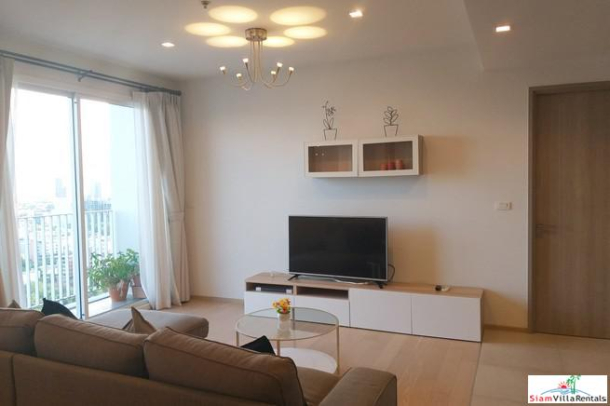 HQ by Sansiri | Large Two Bedroom Corner Condo with Great City Views in Thong Lo-7