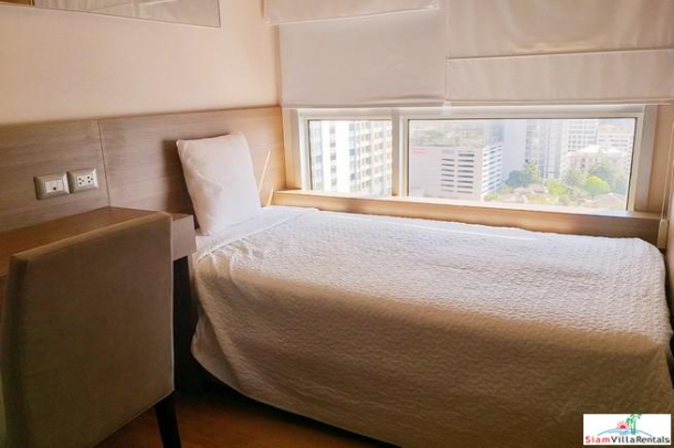 The Address Asoke | Contemporary Furnished Two Bedroom Steps to MRT Sukhumvit-10