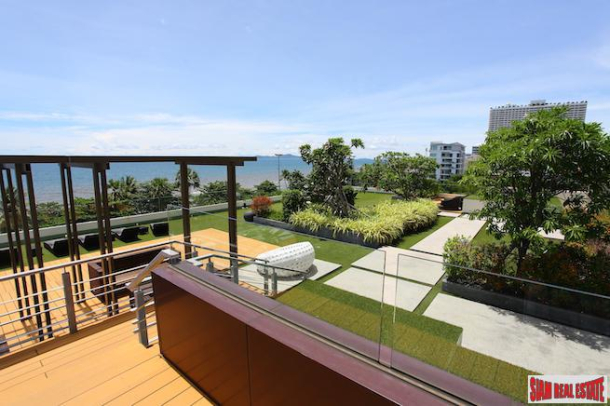 Breathtaking Views of the Ocean and Beach from this 2+1 Bedroom in Jomtiem-4