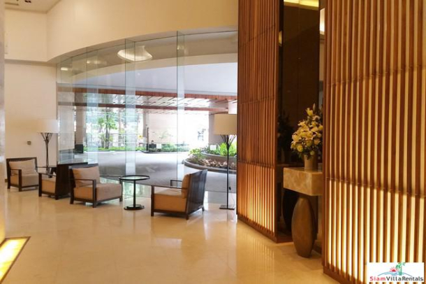 One Bedroom Corner Condo with City Views in Phrom Phong-9