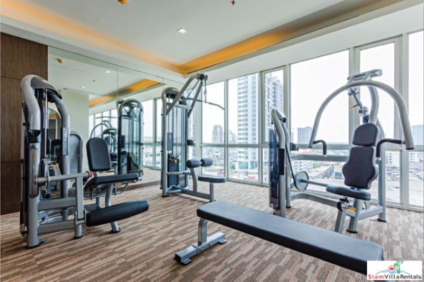 Sky Walk Residences | Large Two Bedroom on 30th Floor with Many Amenities in Phra Khanong-24