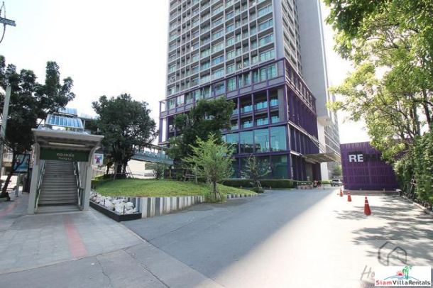 Noble Remix | Easy Walk to BTS Thong Lo from this Two Bedroom Condo for Rent-1