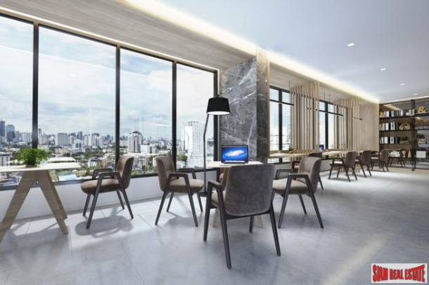 Big Two Bedroom Condos for Sale in New Ultra Modern Project, Hua Mak Bangkok-12
