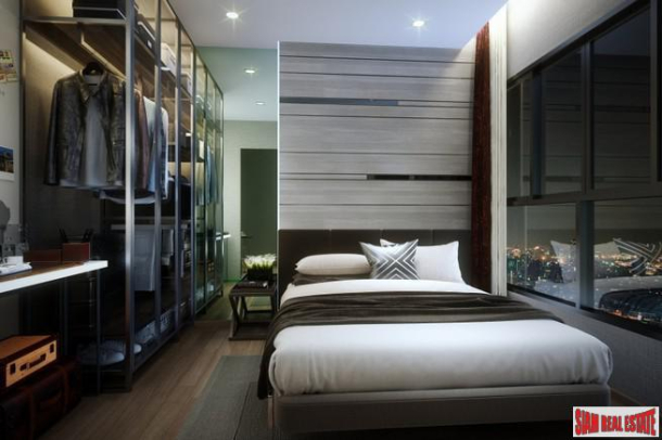 Big Two Bedroom Condos for Sale in New Ultra Modern Project, Hua Mak Bangkok-15