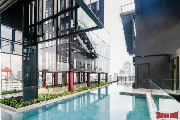 Newly Completed Luxury 48 Storey Condo at Chong Nonsi, Silom - Large 1 Bed Units -  Up to 18% Discount and Fully Furnished!-19