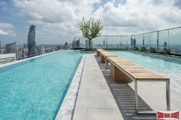 Stunning Newly Completed Condo 56 Storey Condominium Near MRT Sam Yan, Silom-20