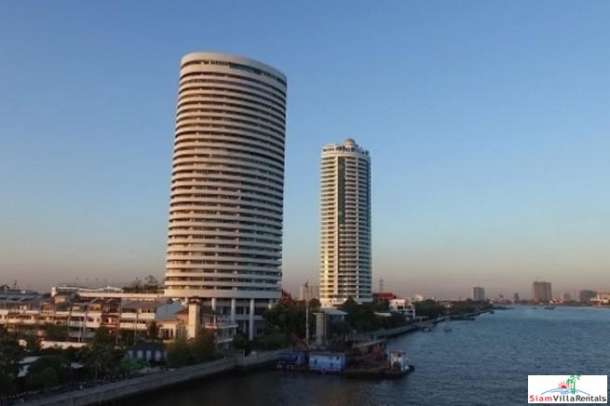 Bangkok River Marina | Four Bedroom Condo for Rent with views of  the Chao Phraya River-1