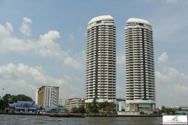 Rattanakosin View Mansion | Spacious Three Bedroom Condo on the Chao Phraya River for Rent-1