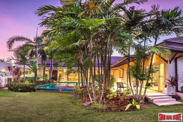 Prima Villa | Four Bedroom Beach Style Luxury Pool Villa for Sale in Nai Harn-3