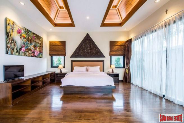 Kamala Nathong | Luxurious Thai-Balinese Style Five Bedroom Pool Villa for Sale-11