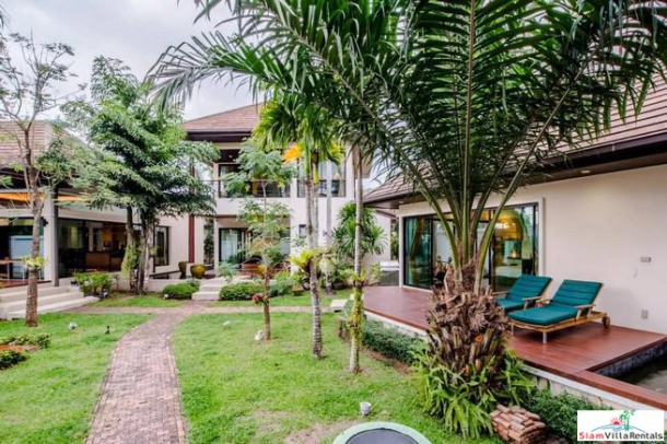 Beautiful Thai-Balinese Five Bedrooms Pool Villa for Rent in Kamala-12