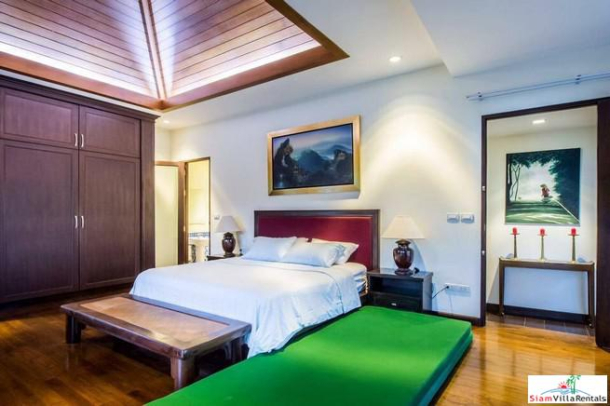 Beautiful Thai-Balinese Five Bedrooms Pool Villa for Rent in Kamala-3
