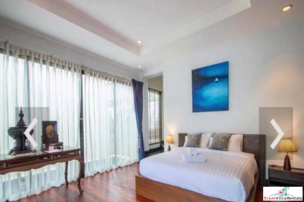 Beautiful Thai-Balinese Five Bedrooms Pool Villa for Rent in Kamala-5