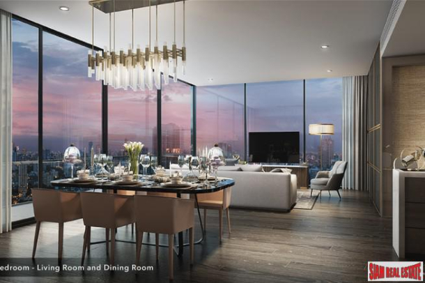 Exclusive Three Bedroom Penthouse in New Centrally Located Asok Project-3