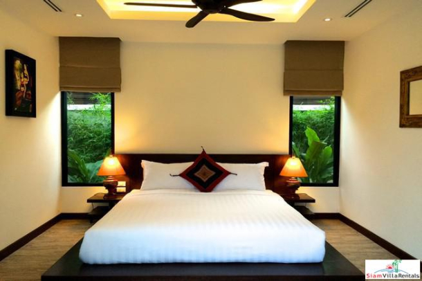 Three Bedroom Thai-Balinese Style Luxury Pool Villa  for Rent in Cherng Talay-16