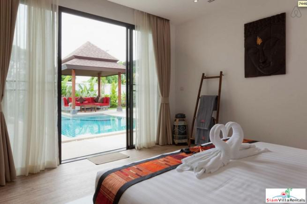 Three Bedroom Thai-Balinese Style Luxury Pool Villa  for Rent in Cherng Talay-20