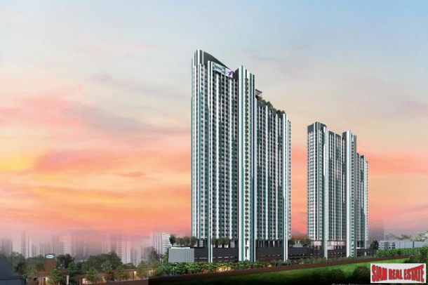 New Development with Gigantic Facilities in Ramkhamhaeng, Two Bedroom Units-1