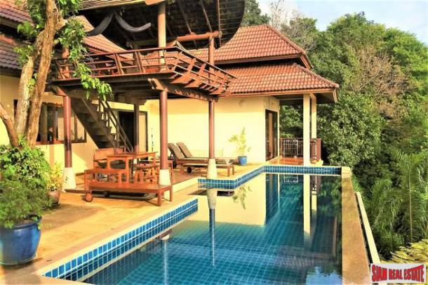 The Great Escape Villa | 4 Bed High Quality Sea View Thai Modern Pool Villa at Kantiang Bay, Koh Lanta-16