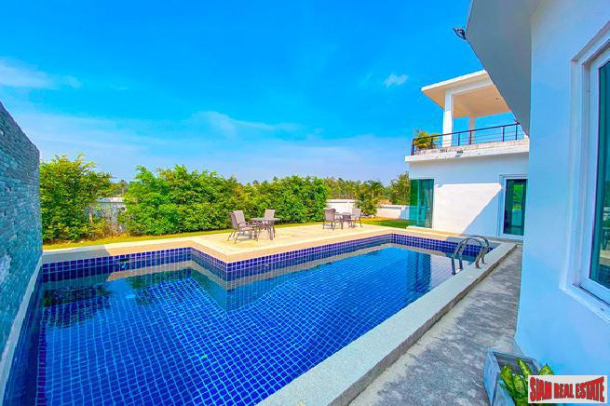 Brand new development 5 bedroom pool villa for rent - Na jomtien-17