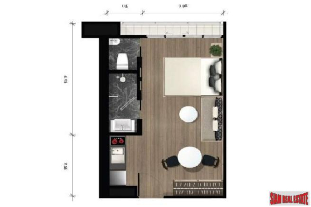 One Bedroom Condos in Luxurious Modern New Development near BTS Phrom Phong-22