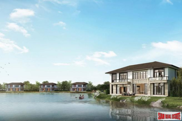 Two Storey Four Bedroom Detached Houses Built on a Beautiful Lake at Rama 2-10