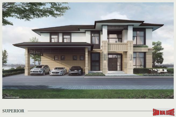Two Storey Four Bedroom Detached Houses Built on a Beautiful Lake at Rama 2-27